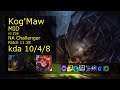 Kog'Maw Mid vs Zoe - NA Challenger 10/4/8 Patch 11.18 Gameplay