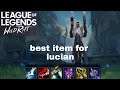 Lucian Gameplay And Best Item-Wild Rift LUCIAN GAMEPLAY AND BEST ITEM-wild rift