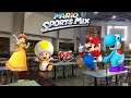 Mario Sports Mix - Basketball (2 players, Hard CPU) Exhibition Match #72
