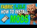 Minecraft 1.16.5 How To Install Fabric Mod Loader & Mods Tutorial