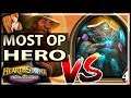 MOST OP HERO?! BRANN vs CURATOR - Hearthstone Battlegrounds