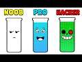 NOOB vs PRO vs HACKER - Water Sort Puzzle
