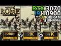 Total War ROME REMASTERED | 1080p vs 1440p vs 2160p | RTX 3070 | i9 10900 | 32GB RAM | 1TB SSD NVMe