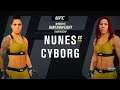 UFC 4 - Amanda Nunes vs. Cris Cyborg [1080p 60 FPS]
