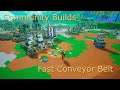 Astroneer Community Builds - Extremely Fast Conveyor Belt by Cronic Zombie