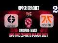 EG vs Fnatic Game 2 | Bo3 | Upper Bracket ONE Esports Singapore Major DPC 2021