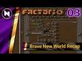 Factorio 0.18 Brave New World Recap #3 ROCKETS AND GRIDS | Livestream Content