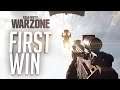FIRST BATTLE ROYALE WIN | Call of Duty: Warzone Gameplay