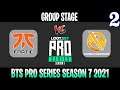 Fnatic vs MG.Trust Game 2 | Bo2 | Group Stage BTS Pro Series SEA Season 7 | DOTA 2 LIVE