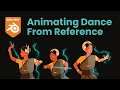 How to Animate Dance from Reference in Grease Pencil! | Blender 2.92