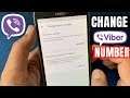 How to Change Viber Number Without Losing Data || Sent Notification Your Viber Contacts