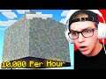 I BUILT THE MOST OVER POWERED COBBLEESTONE GENERATOR IN MINECRAFT...