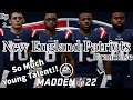 Madden 22 New England Patriots Franchise | Ep 2 | We've Got Promising Young Talent!!