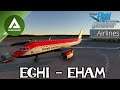 Microsoft Flight Simulator 2020 -A32nx Mod - FsAirlines - Simply Connect Airlines - EGHI to EHAM