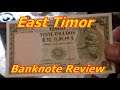Reviewing 20 Escudos Banknote From East Timor