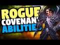 Rogue Covenant Abilities, Transmog, Mounts | WoW Shadowlands Beta 9.0.2 | World of Warcraft