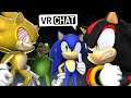 Sonic & Shadow Meet Fleetway Sonic! (VR Chat)