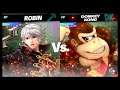 Super Smash Bros Ultimate Amiibo Fights – 3pm Poll Robin vs Donkey Kong