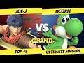 The Grind 117 Top 48 - Joe-J (Ike) Vs. DCorn (Yoshi) Smash Ultimate - SSBU