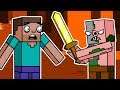 The Nether & Zombie Pigman | Block Squad (Minecraft Animation)