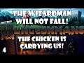 The Wizardman will not fall! Chicken got OP! | Dungeonmans | 4