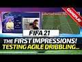 [TTB] FIFA 21 FIRST IMPRESSIONS - Legendary Difficulty | Testing Agile Dribbling | Comparison to PES
