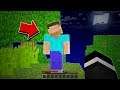ATTACKED BY FACELESS STEVE IN MINECRAFT! (Haunted Minecraft World)