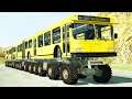 BeamNG DRIVE Articulated Bus Crashes #17 @CrashTherapy
