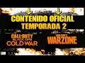 CONTENIDO OFICIAL DE LA TEMPORADA 2 DE WARZONE/COLD WAR