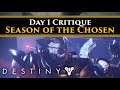Destiny 2 Lore - Season of the Chosen's narrative gets a lot more right than wrong (1st Impressions)