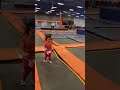 Doing a front flip at Skyzone #shorts