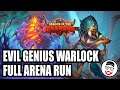 EVIL Genius Warlock Full Arena Run | Forged in the Barrens | Hearthstone