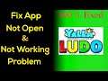Fix Yalla Ludo App Not Working Problem in Android | Yalla Ludo App Not Opening Problem Solved