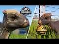 Homalocephale Animation Comparison on Jurassic World Evolution 1 and 2