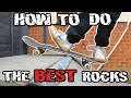 HOW TO STYLE YOUR ROCK TO FAKIES! - MINI RAMP TUTORIAL