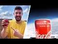 I Sent a Can of Coca Cola into Space… What Will Happen? (First Coke in Space)