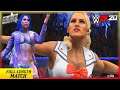 LACEY EVANS VS SASHA BANKS - WWE 2K20 PS4 Pro 3.5 Stars Gameplay