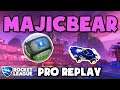 majicbear Pro Ranked 2v2 POV #52 - Rocket League Replays