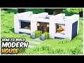 Minecraft: How to Build a Modern House | Easy & Simple Minecraft House Tutorial