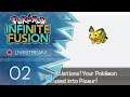 Pokemon: Infinite Fusion [Blind/Livestream] - #02 - Bisachus Geburt