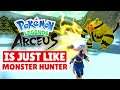 Pokemon Legends: ARCEUS Is Just Like Monster Hunter | A Closer Look