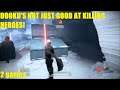 Star Wars Battlefront 2 - SUPER quick Grievous killstreak! Dooku isn't just good at HvsV! 👀(2 games)