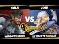 The Quarantine Series Winners Semis - Kola (Snake) Vs. VoiD (Sheik) Smash Ultimate - SSBU
