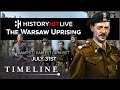 The Story Of The Warsaw Uprising  | History Hit LIVE on Timeline