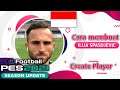 Tutorial cara membuat Spasojevic di PES 2021. Create Player PES 2021
