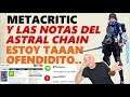 VAYA NOTAS AL ASTRAL CHAIN - METACRITIC AL PALCO !!! - OFENDIDOS