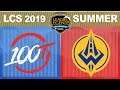 100 vs GGS - LCS 2019 Summer Split Week 3 Day 1 - 100 Thieves vs Golden Guardians