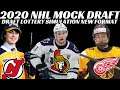 2020 NHL Draft Lottery Simulation & 2020 NHL Mock Draft Top 15