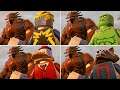 All Guardians of the Galaxy Characters HULK THOR Smash in LEGO Marvel Super Heroes