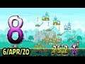 Angry Birds Friends Level 8 Tournament 752 Highscore POWER-UP walkthrough